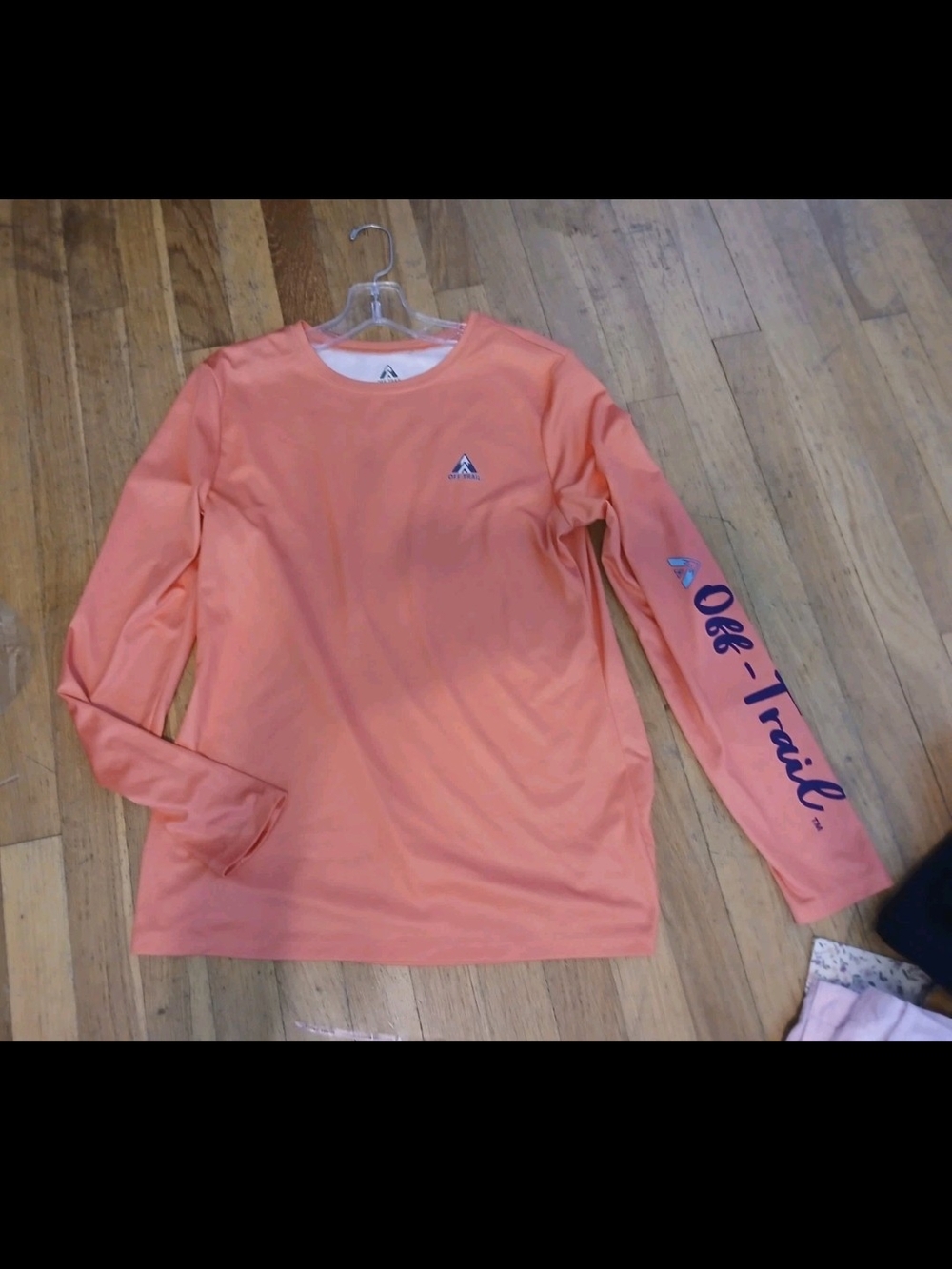 Off-Trail Long Sleeve Performance Tee - Coral Pink